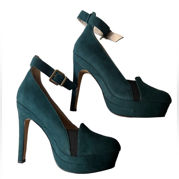 NY&Co Eva Mendes Velvet Pumps- Sz 7 - Picture 7 of 11